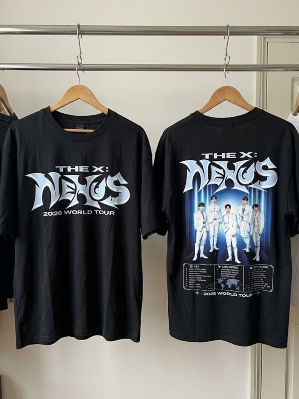 Monsta X The X Nexus 2026 World Tour T-Shirt Reprint